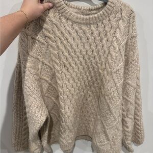 American Eagle Outfitters Cable Knit Sweater